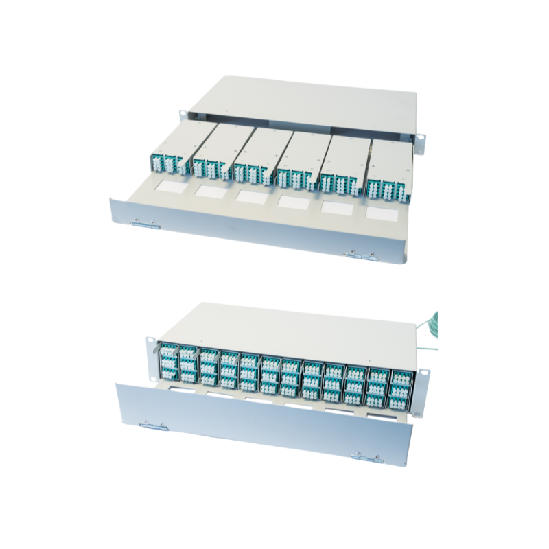 Fiber Optic Patch Panels MPO ORMP 1U and MPO ORMP 2U