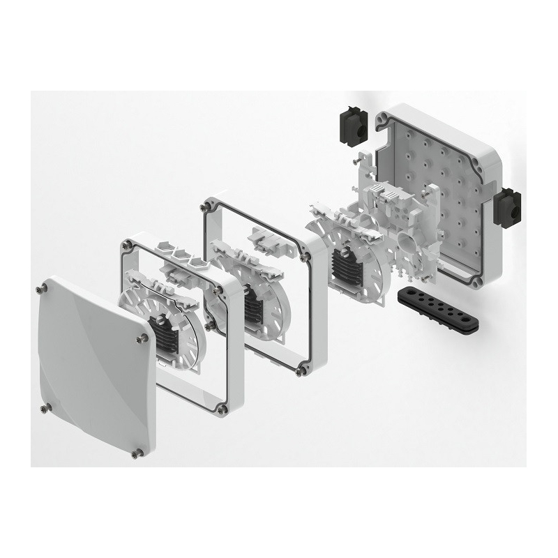 Underground Cable Riser Box Weatherproof Cable Enclosure